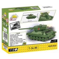 Cobi - Historical Collection - World War II - T-34/85 1:72 3092